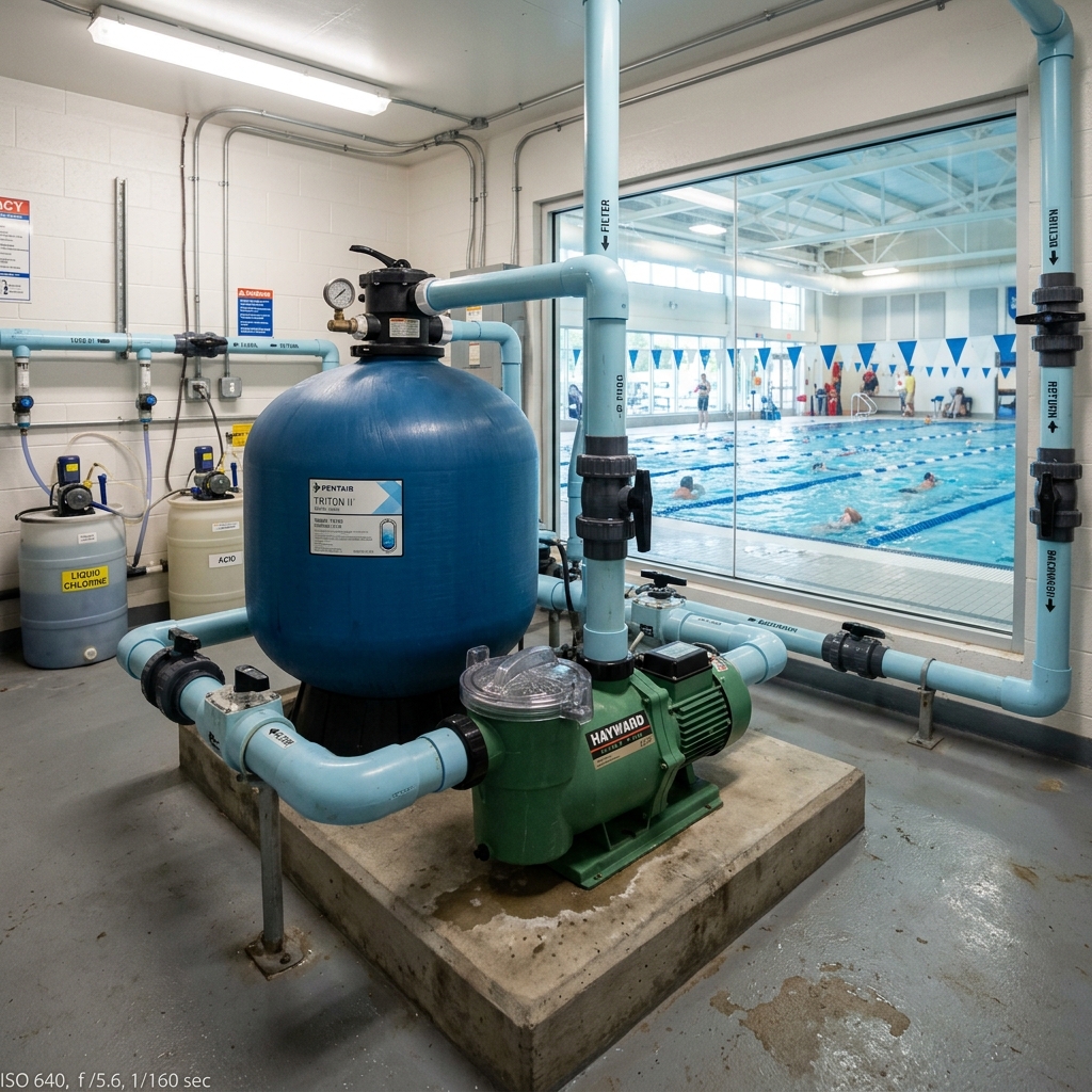 hallenbad pumpe vibriert